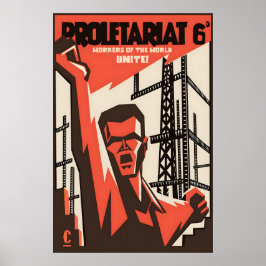 Revolutionary Vision Iconic Communist Propaganda Poster