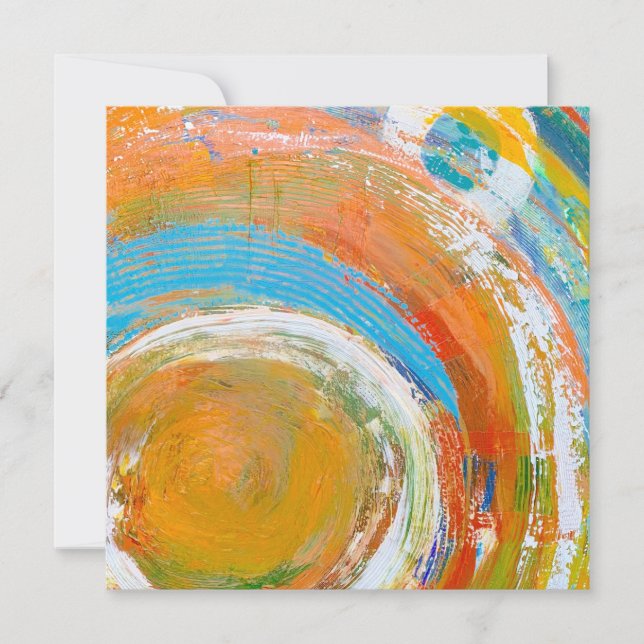 Revolutionsflachkarte Einladung (Vorderseite)