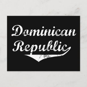 Revolutionsstil der Dominikanischen Republik Postkarte
