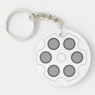 "Revolver Cylinder" (Prototyp 20181029-1220) Schlüsselanhänger