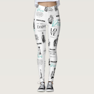 Revue de mode féminine Leggings