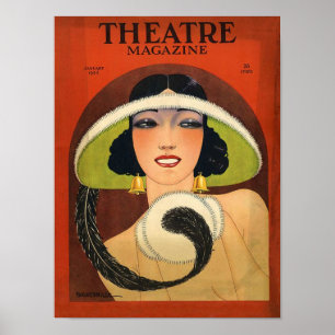 Revue de théâtre 1924 Déco Vintage