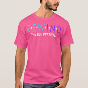 Rewind Festival Retro Musik Fest Süd Nord T-Shirt