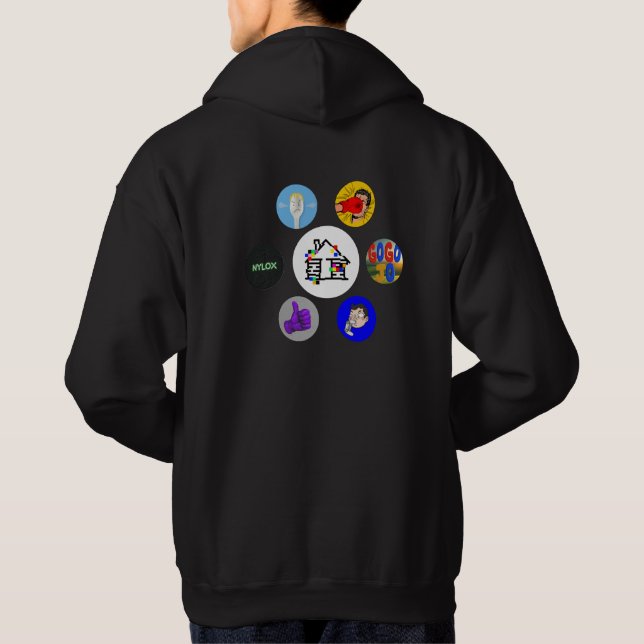 Rewind LagHut and Co. Logos Hoodie (Rückseite)