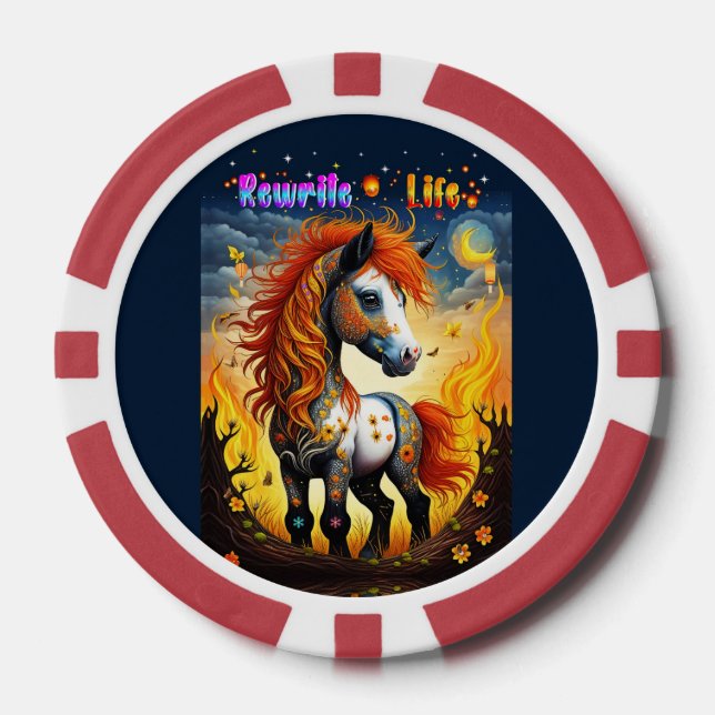 Rewrite Life Pokerchips (Vorderseite)