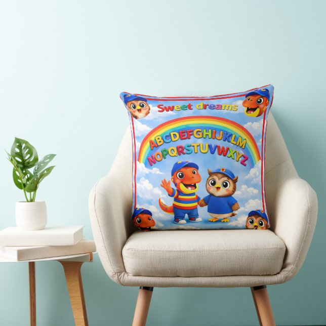 Rex and hoot a rainbow sweet dreams educational th kissen (Stuhl )