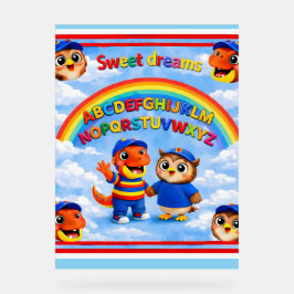 Rex and hoot ABC rainbow classroom premium 45 five