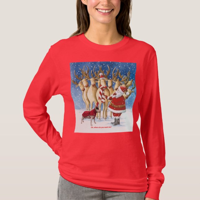 Rex Christmas T-Shirt (Vorderseite)