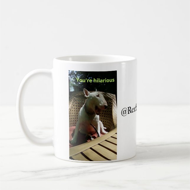 Rex der Fernsehterrier sind- Sie unglaublich Kaffeetasse (Links)