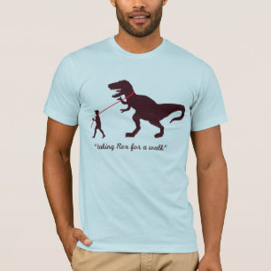 Rex für einen Weg T - Shirt nehmen - besonders