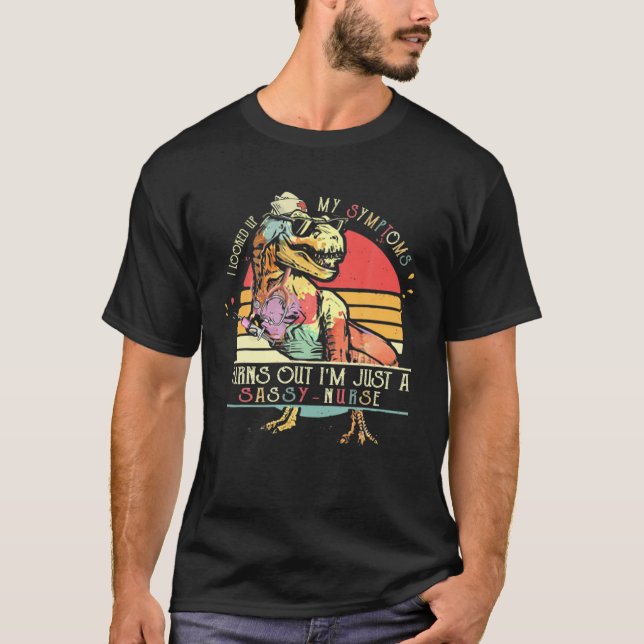 Rex, ich sah meine Symptome, es stellt sich heraus T-Shirt (Vorderseite)