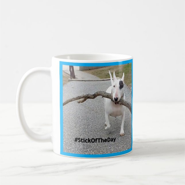 Rex le bâton de TV Terrier de la tasse de jour (Gauche)