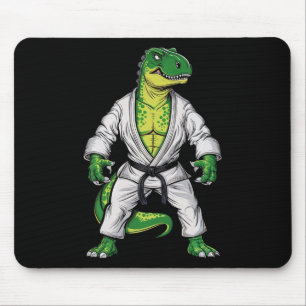 Rex Martial Arts Dinosaur Jiu-Jitsu BJJ Karate  Mousepad