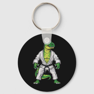 Rex Martial Arts Dinosaur Jiu-jitsu Bjj Karate Schlüsselanhänger