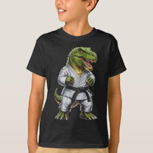 Rex Martial Arts Dinosaur Karate Judo Bjj Kämpfer  T-Shirt