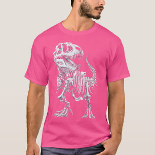 Rex Skeleton Dinosaur Bones Paleo Fossil Dinosauri T-Shirt
