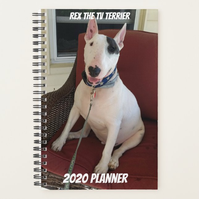 Rex The TV Terrier 2020 Planer (Vorderseite)