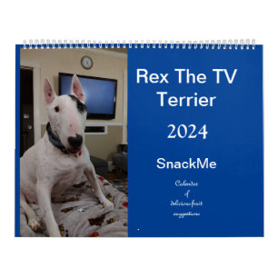 Rex The TV Terrier 2024 SnackMe Calendrier