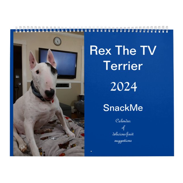 Rex The TV Terrier 2024 SnackMe Calendrier (Protection)