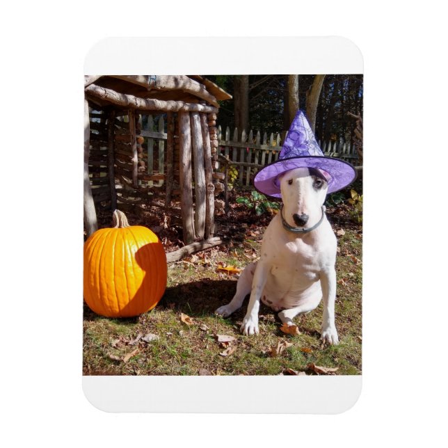 Rex the TV Terrier Halloween Magnet (Vertikal)