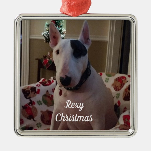 Rex the TV Terrier Rexy Weihnachtsschmuck (Vorne)