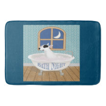 Rex TV Terrier Bath Night Bath Mat