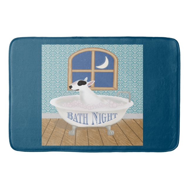Rex TV Terrier Bath Night Bath Mat Badematte (Vorderseite)