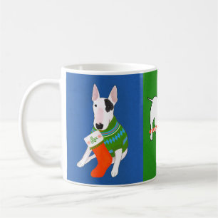 Rex TV Terrier Happy Holidays Tasse