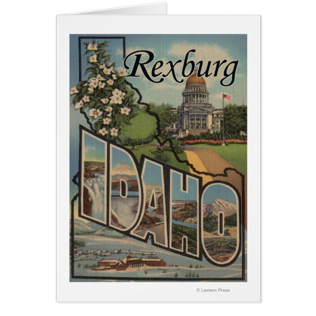 Rexburg, Idaho - Scènes de grandes lettres (Devant)