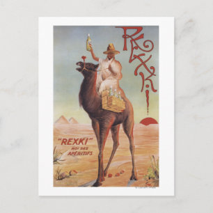 Rexki - King of Before Dinner Liquors Postkarte