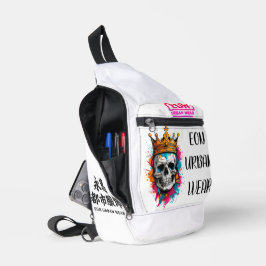 rey calavera crossbody bag