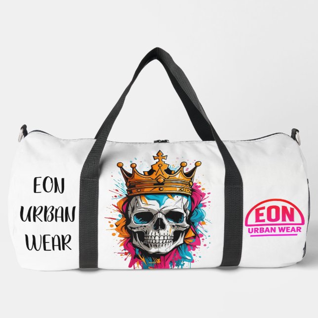 rey calavera duffle bag (Vorderseite)