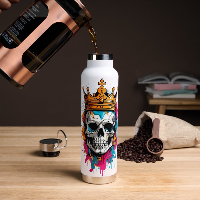 REY CALAVERA TRINKFLASCHE (Kaffee (gedreht))