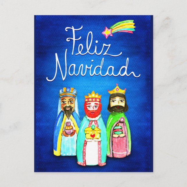 Reyes magos Postcard Postkarte (Vorderseite)