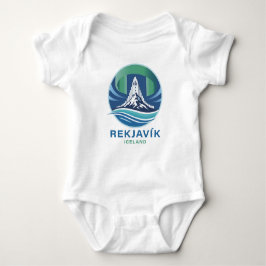 Reykjavik Iceland Europe Baby Strampler