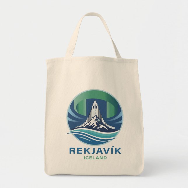 Reykjavik Iceland Europe Tragetasche (Vorne)
