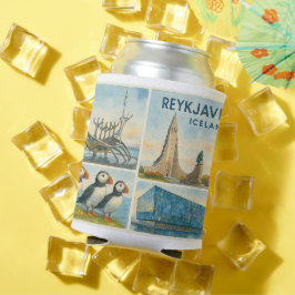 Reykjavik Iceland multiview  Dosenkühler