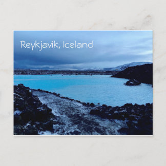 Reykjavik Island Blue Lagoon Postcard Postkarte