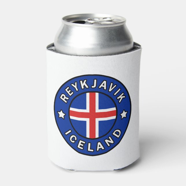 Reykjavik Island Dosenkühler (Kanne Vorderseite)