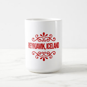Reykjavik, Island Kaffeetasse