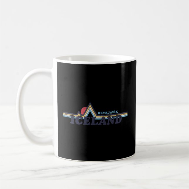 Reykjavik Island Kaffeetasse (Links)