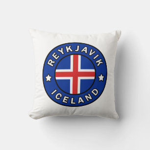 Reykjavik Island Kissen