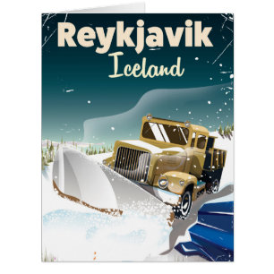 Reykjavik Island Reiseausdruck
