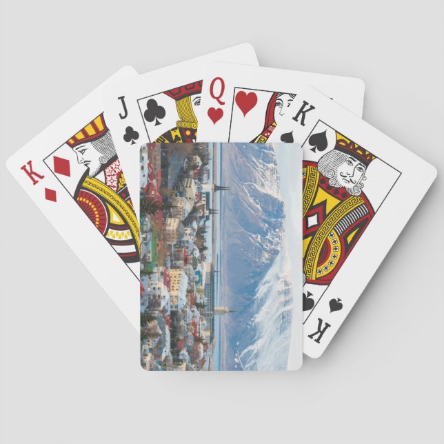 Reykjavík, Island Spielkarten (Rückseite)