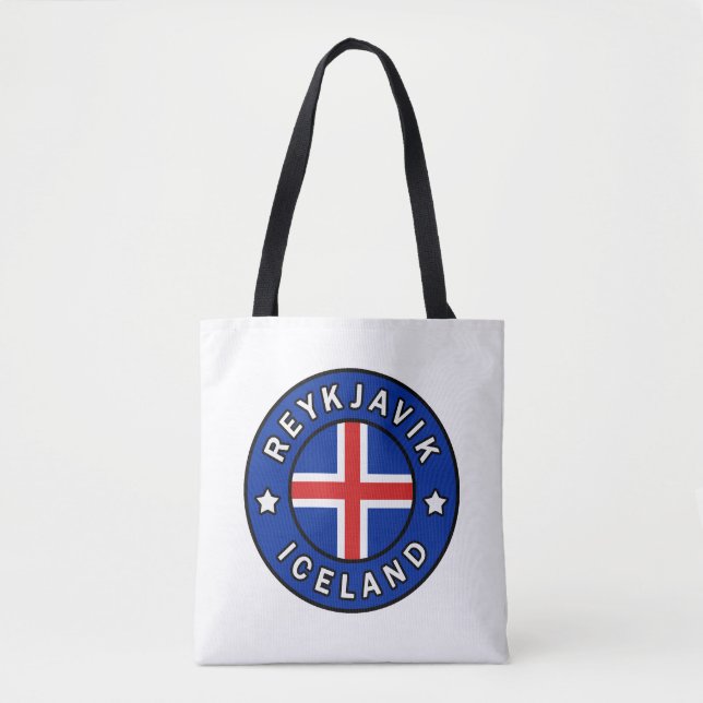 Reykjavik Island Tasche (Vorderseite)