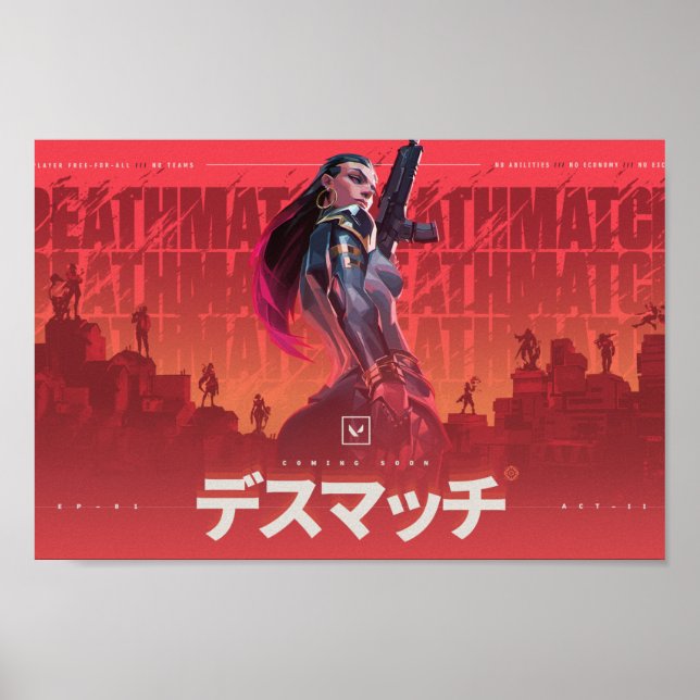 Reyna valorant poster (Vorne)