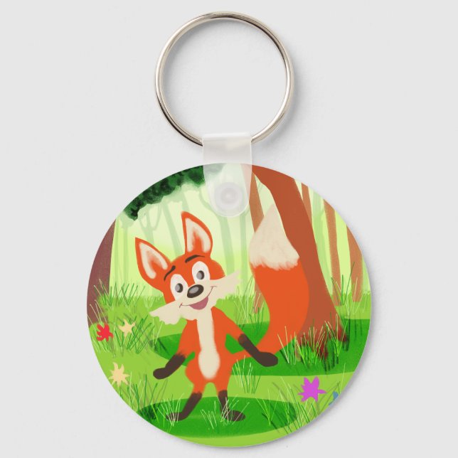 Reynard the Fox Schlüsselanhänger (Vorderseite)