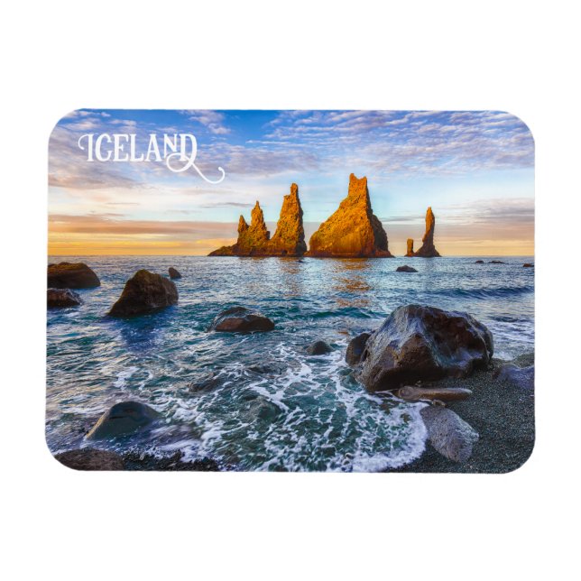 Reynisfjara Beach, Island Magnet (Horizontal)
