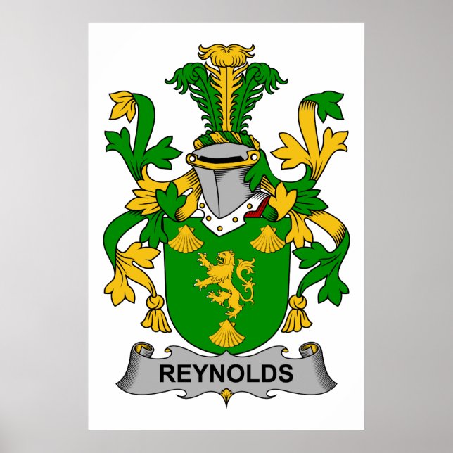 Reynolds Familienwappen Poster (Vorne)