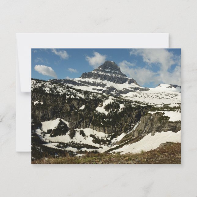 Reynolds Mountain vom Logan Pass im Glacier Park (Vorderseite)